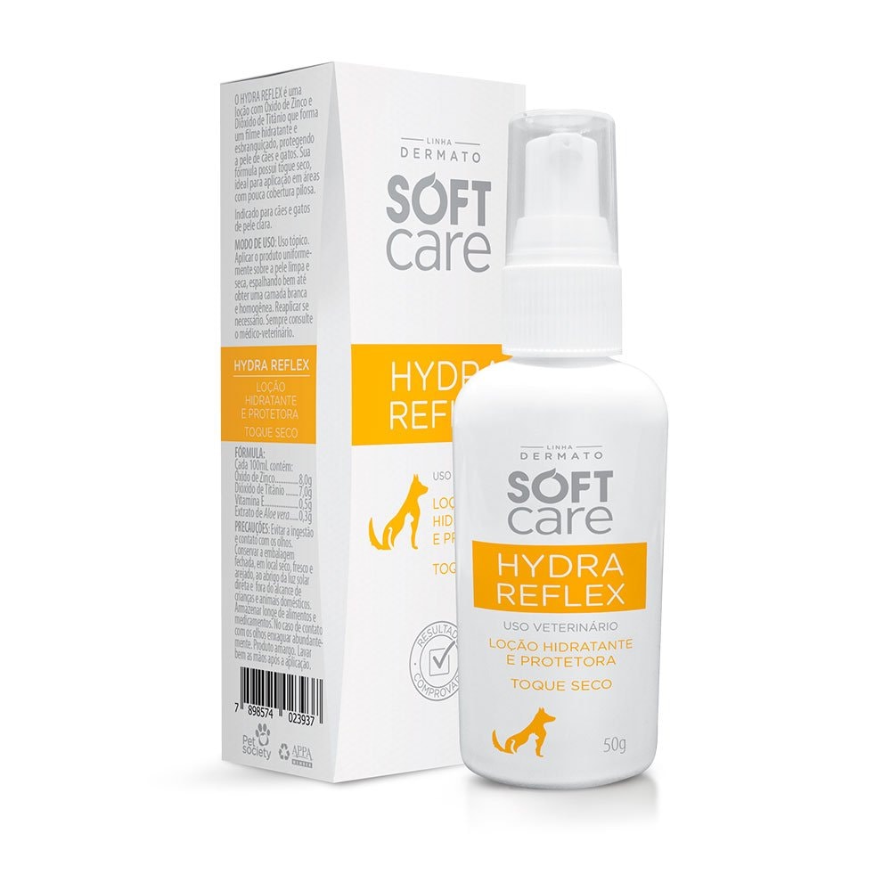 Loção Hydra Reflex Pet Society para Cães e Gatos 50g
