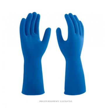 Luva Mucambo Profissional 137 Multiuso Azul
