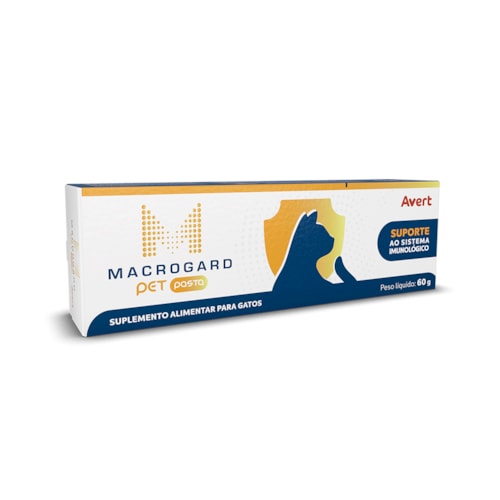 Macrogard Pasta Suporte ao Sistema Imunológico para Gatos 60 g