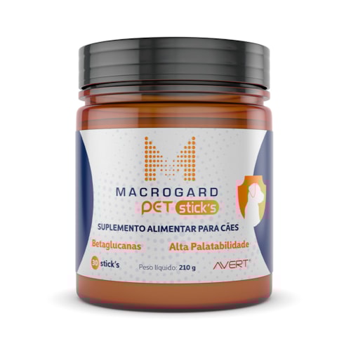 Macrogard Pet Sticks Suplemento Alimentar para Cães 210 g 30 Sticks