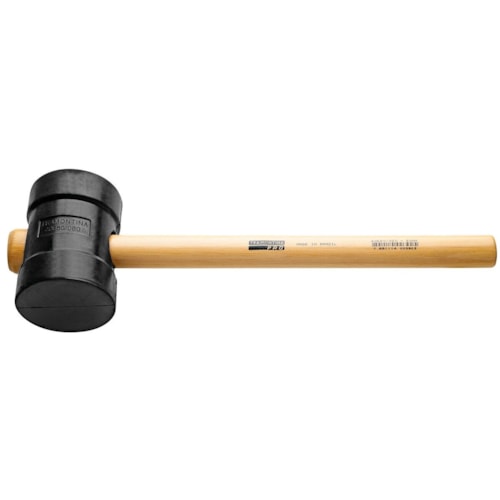Martelo Borracha Preta Tramontina Pro 60mm