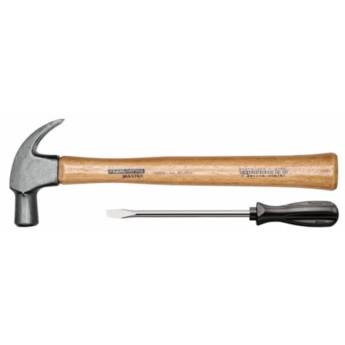 Martelo de Unha Tramontina Basic 25mm com Chave de Fenda 1/8