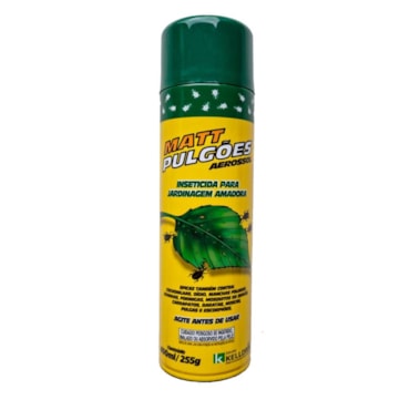 Matt Pulgões Inseticida para Jardinagem Amadora Aerossol 400 ml