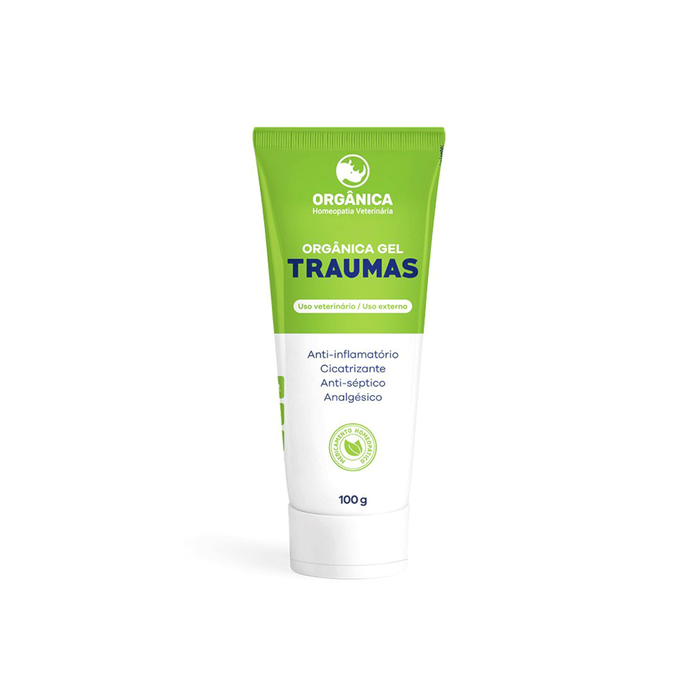 Medicamento Homeopático OrgaPet Gel Traumas 50 g