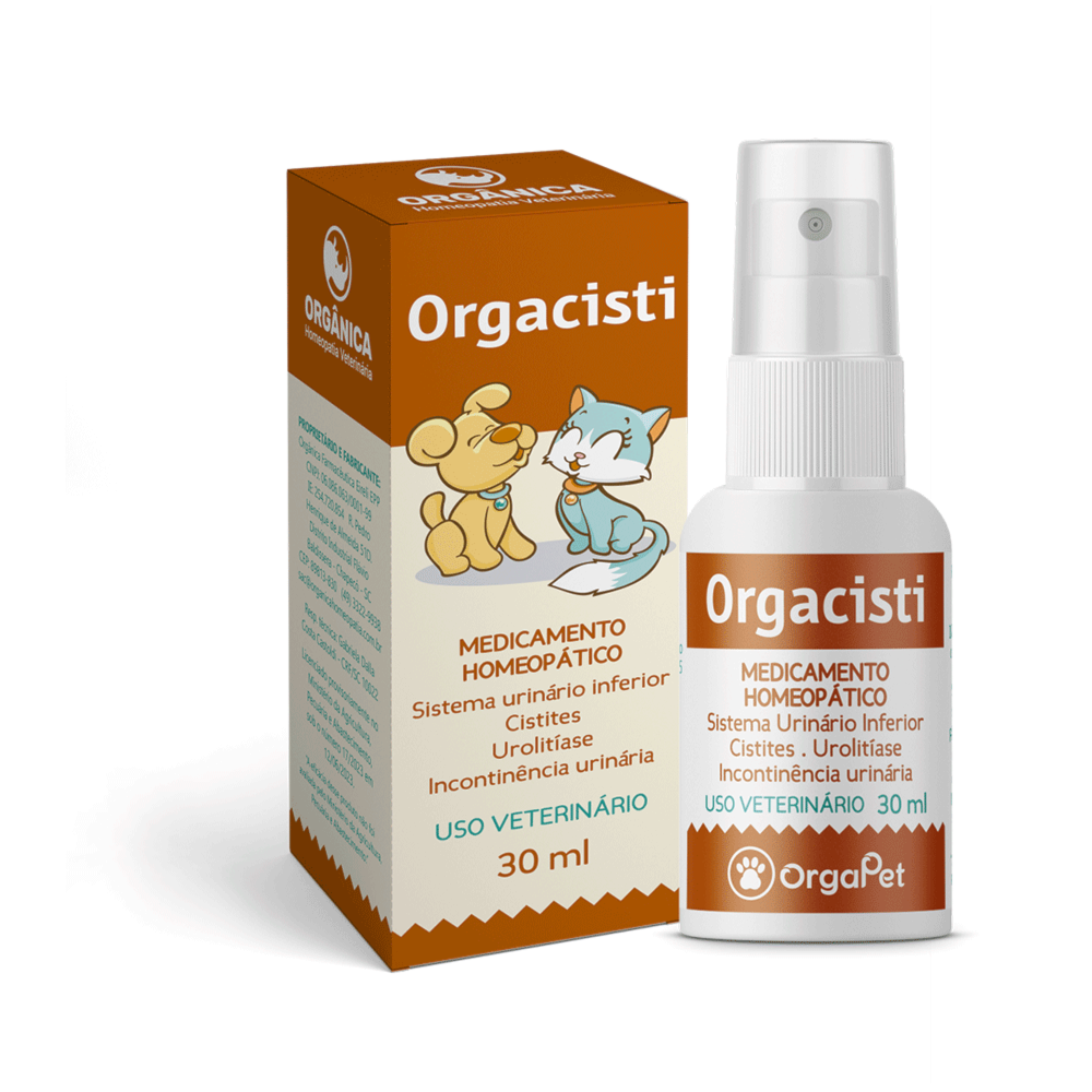 Medicamento Homeopático OrgaPet Orgacisti 30 ml