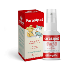Medicamento Homeopático OrgaPet Parasipet 30 ml