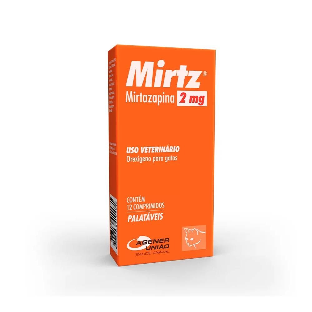 Mirtz Agener União para Gatos 2mg