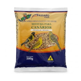 Mistura para Canários Pássaro Forte 500g
