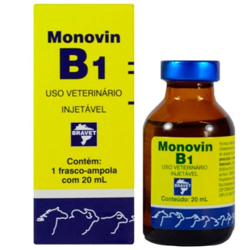 Monovin B1 Bravet Injetável 20ml