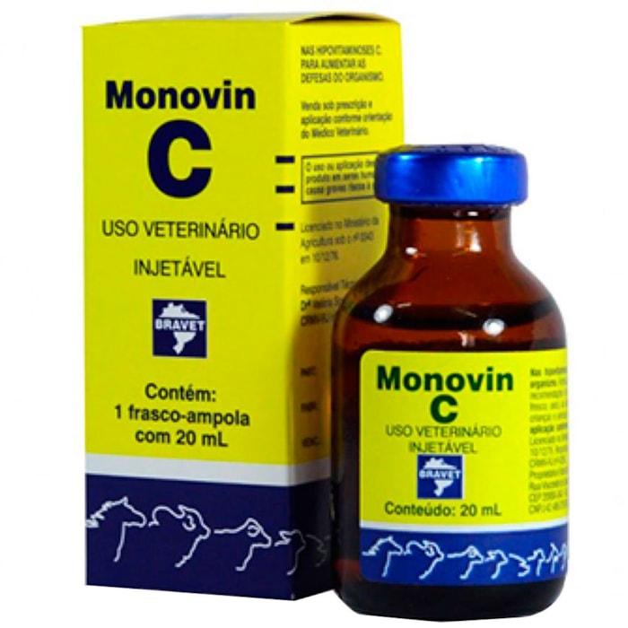 Monovin C Bravet Injetável 20ml