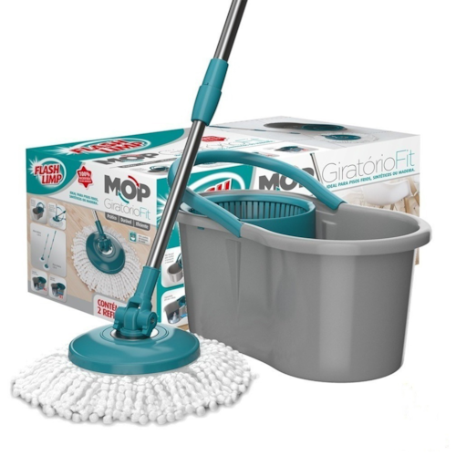 Mop Giratório Fit - Flash Limp