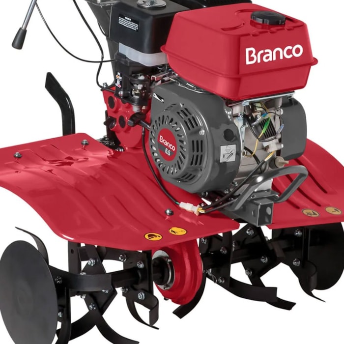 Motocultivador Tratorito Branco BTTG 800 6.5 CV à Gasolina