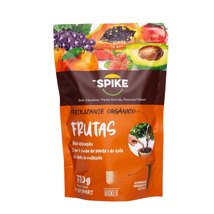 Mr. Spike Fertilizante Orgânico para Frutas 330 g