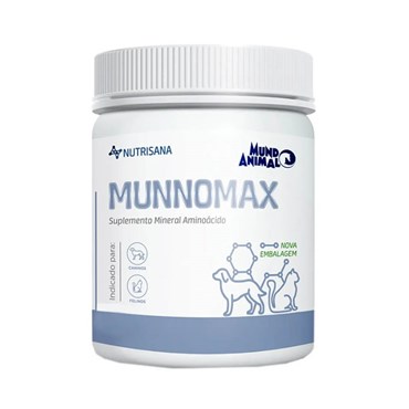 Munnomax Suplemento Alimentar Para Cães e Gatos 30 Comprimidos - Mundo Animal