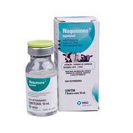 Naquasone Injetável Associação de Diurético com Anti-inflamatório 10ml - MSD