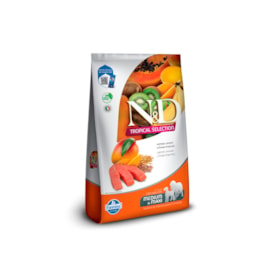 N&D Tropical para Cães Adultos de Raças Médias e Grandes Sabor Salmão, Cereais e Frutas Tropicais 10,1Kg