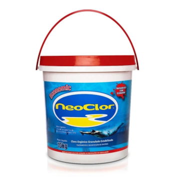 NeoClor Economic Cloro Orgânico Estabilizado Para Piscina 10KG