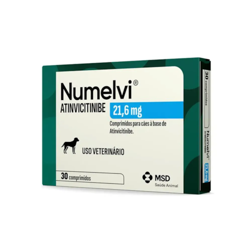 Numelvi AtinvicitinibeTratamento para Coceiras em Cães MSD 21,6mg 30 Comprimidos - imagem adicional