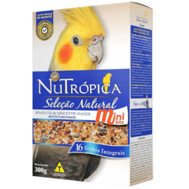 Nutrópica para Calopsita Natural Mini Bits 300g