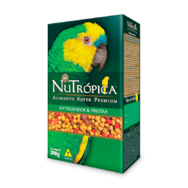 Nutrópica para Papagaios Sabor Fruta 600g