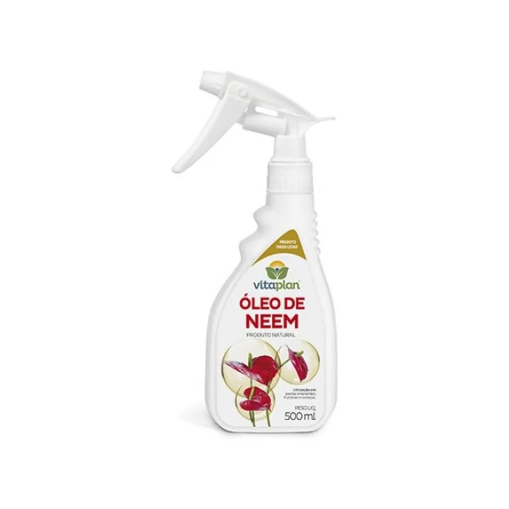 Óleo de Neem Inseticida Natural Pronto Uso 500ml - Vitaplan