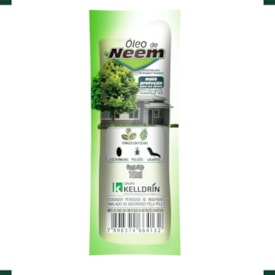 Óleo de Neem Kelldrin Combate Cochonilhas, Pulgões e Lagartas Sachê 10 ml