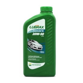 Óleo Lubrificante do Motor Lubrax Essencial SL 20W50 para Carros 1 Litro