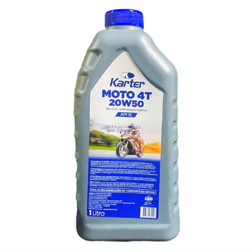 Óleo para Motor 4T 20W50 Karter 1L