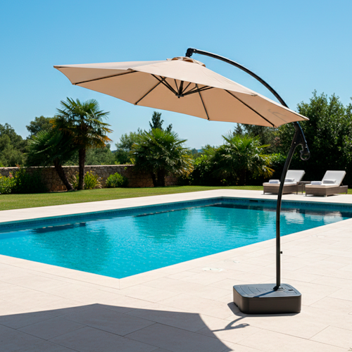 Ombrelone Guarda Sol Star Chalesco Completo 3 X 3 m