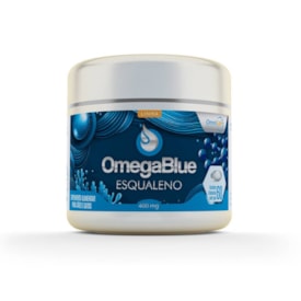 OmegaBlue Esqualeno OmiLab Suplemento Alimentar Antioxidante Cães e Gatos 400 mg 60 Cápsulas