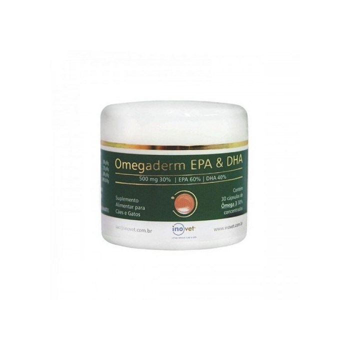 Omegaderm EPA e DHA Full LC 30% 500mg 