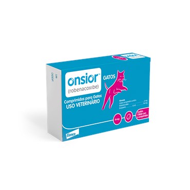 Onsior (Robenacoxibe) 6 mg com 6 Comprimidos para Gatos - Elanco
