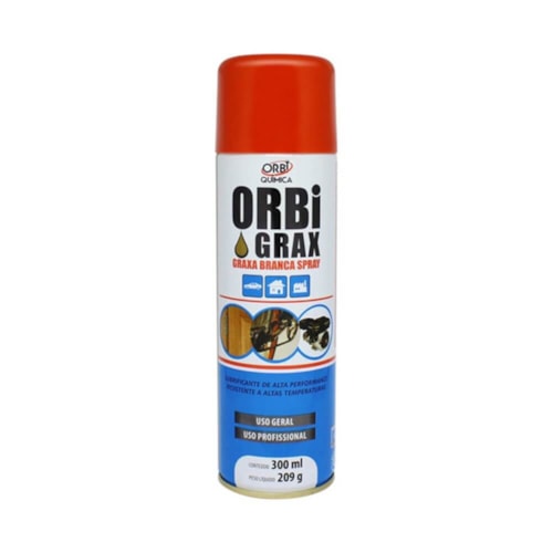 Orbi OrbiGrax Graxa Branca Spray 300ml