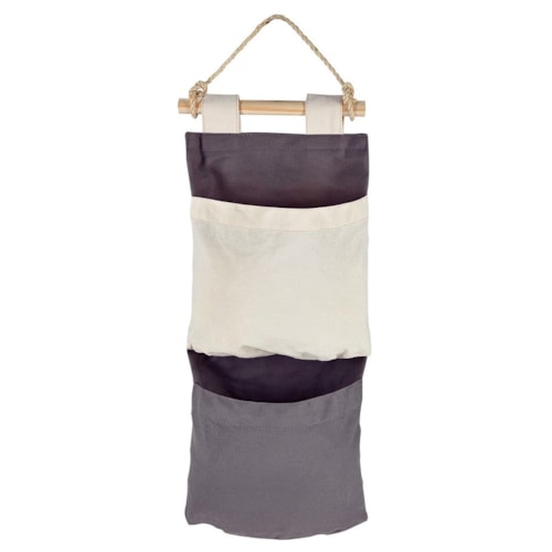 Organizador Duplo de Parede Tramontina Cinza/bege 91751024