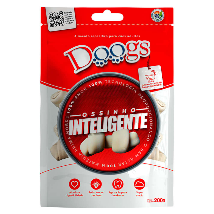 Ossinho Inteligente Médio 5/6 Doogs 200g 