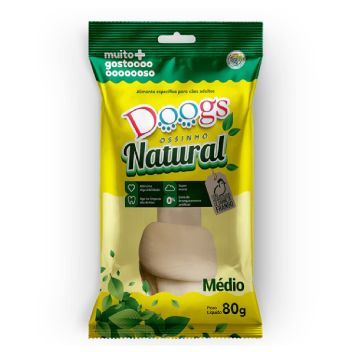 Ossinho Nó Natural 5/4 Doogs 1un 80g