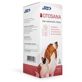 Otosana Tratamento de Otite em Cães e Gatos 20ml