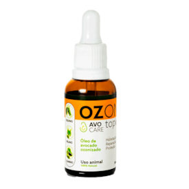 Ozontopic Óleo de Avocado Ozonizado Hidratação e Renovação para Cães e Gatos 30 ml