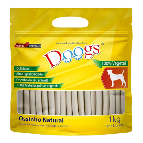 Palito Vegetal 8mm 1KG - Doogs