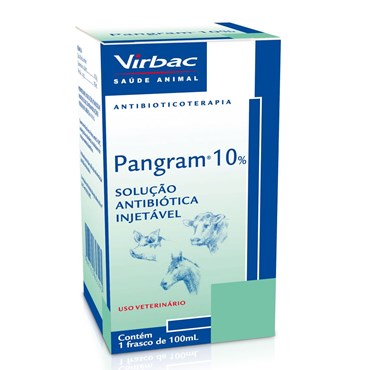 Pangram 10% Virbac Solução Antibiótica Injetável 100ml