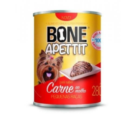 Patê Bone Apettit para cães de raças pequenas sabor Carne 280g