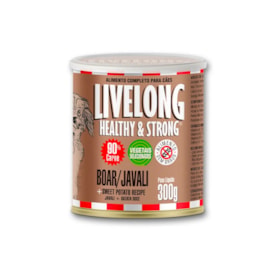 Patê Livelong Boar Sabor Javali e Batata Doce para Cães 300g