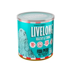 Patê Livelong para Cães Sabor Fish (Peixe) 300 g