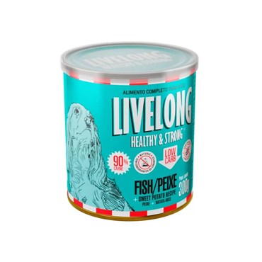 Patê Livelong para Cães Sabor Fish (Peixe) 300 g