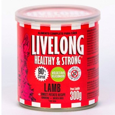 Patê Livelong para Cães Sabor Lamb (Cordeiro) 300 g