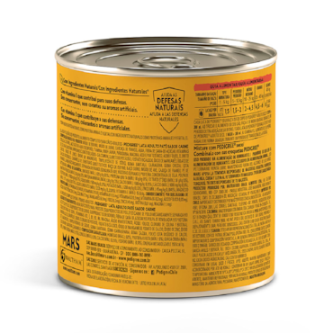 Patê Pedigree para Cães Adultos Sabor Carne Lata 280g - imagem adicional
