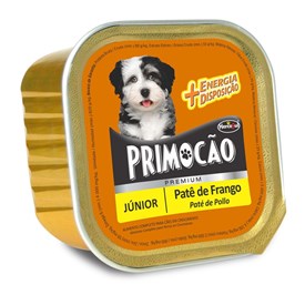 Patê Primocão Premium Junior para Cães Filhotes Sabor Frango 300g