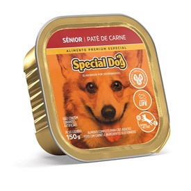 Patê Special Dog para Cães Sênior Sabor Carne 150g