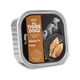 Patê Three Dogs Epecial Cães Sênior 7+ 150g
