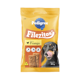 Pedigree Petisco Filezitos Cães Adultos Frango 60g